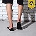 WANDER No Show Socks Mens 7 Pair Cotton Thin Non Slip Low Cut Men Invisible Sock 6-8/9-11/12-14
