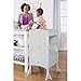 Guidecraft Heartwood Kitchen Helper Stool - Gray W/Keeper and Non-Slip Mat: Adjustable Counter Height Step Up, Folding Safety Cooking Step Stool for Toddlers - Little Kids Learning Furniture