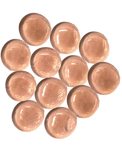 Classic Glass Gems for Vase Filler, Table Scatter and Beautiful Accents (28-32mm, Pink Champagne)