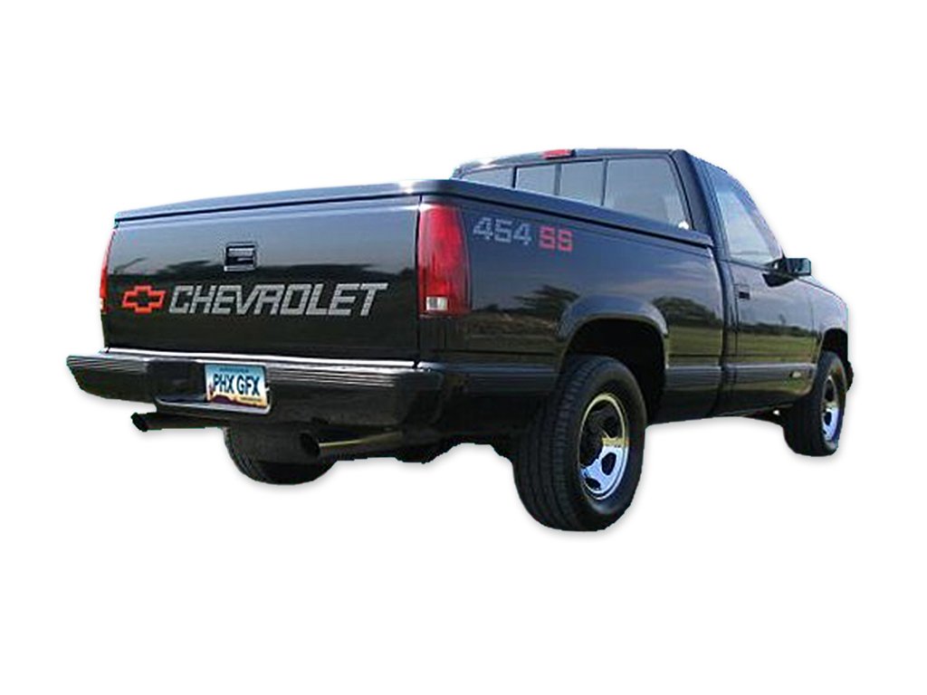Amazon.com: General Motors 1990 1991 Chevrolet 1500 Truck 454 SS Decals &  Stripes Kit - SILVER: Automotive