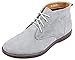 Kunsto Men's Nubuck Leather Ankle Boots Lace Up