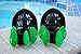 AquaLogix Total Body Pool Weights for Water Exercise Bundle, Polycarbonate Upper Body Bells & Padded Lower Body Fins, Aqua Therapy, Pool Exercise, Water Aerobics, Color Indicate Resistance Level