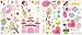 RoomMates RMK1605SCS Happi Cupcake Land Peel and Stick Wall Decals