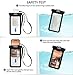FRiEQ Waterproof Case For Outdoor Activities - Waterproof Bag/Pouch For iPhone X/8/8plus/7/7plus/6s/6s plus/Samsung Galaxy S9/S9 Plus - IPX8 Certified To 100 Feet (Black)