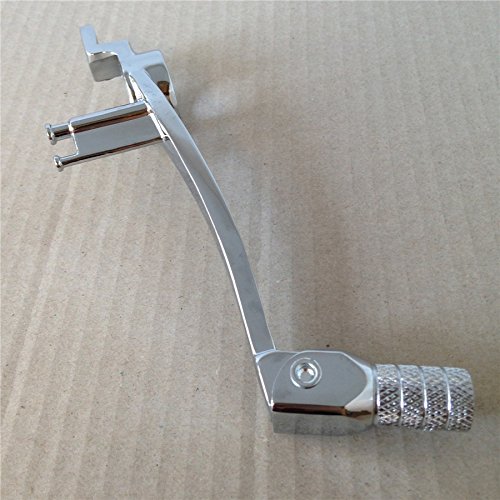 HTT Motorcycle Chrome Foldable Rear Brake Pedal Foot Lever For 2006-2014 Suzuki GSXR 600 750 /2005-2015 Suzuki GSXR 1000