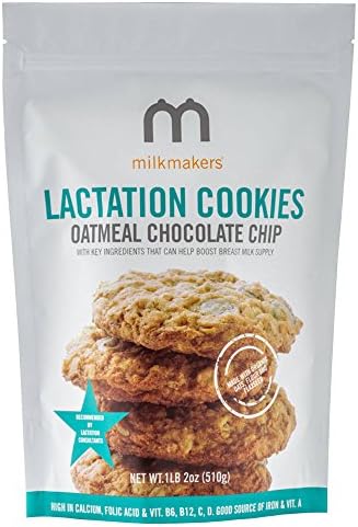 Milkmakers Oatmeal Chocolate Chip Lactation Cookies 18oz, pack of 1