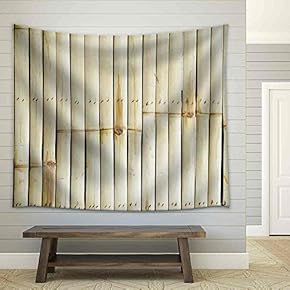 Bamboo Texture and Background - Fabric Wall Tapestry Home Decor - 51x60 inches