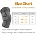 Knee Brace Compression Sleeve 1pcs 3D Nylon Knee Support Brace for Meniscus Tear, Arthritis, Pain Relief, Injury Recovery - Comfortable and Breathable Knee Sleeve for Running, Sports (Black, Large)