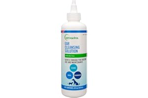 Vetoquinol Ear Cleansing Solution for Dogs and Cats - 8oz