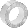 GKOXUQ Strong Mounting Tape Clear Double Sided Tape Heavy Duty Clear Tape Upgrades for Homes Office Decors &