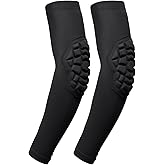 UMACWIN Padded Arm Sleeves Elbow Pads for Volleyball Football Basketball Baseball Work for Women Men Teen Girls Youth Boys