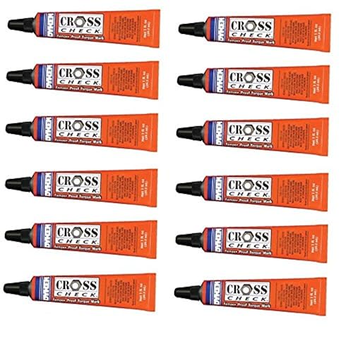 Dykem Cross Check Tamperproof Marker Torque Seal 1 Oz Tube 12 Pack Orange In Kenya Whizz Lubricants And Oils