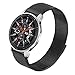 iWonow 22mm Milanese Loop Watch Band Stainless Steel Magnetic Bracelet Strap for Samsung Gear 2 R381 R382 R380, Samsung Galaxy Watch 46mm SM-R800, Gear S3 Classic/Frontier Small-Wrist