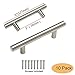 Gobrico 10 Pack Cabinet Hardware Brushed Nickel Drawer Pulls 3