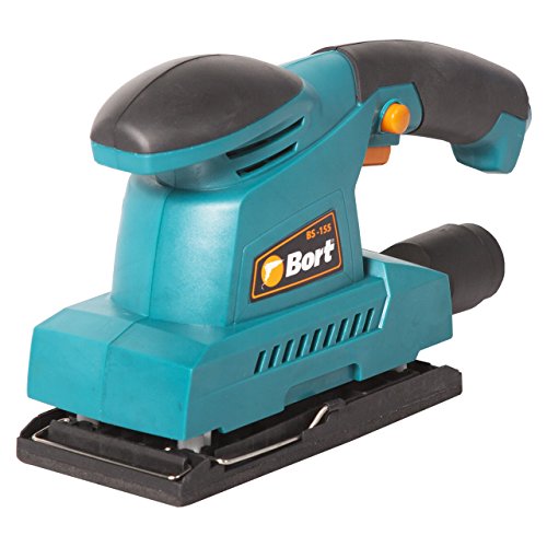 Schwingschleifer Bort BS-155 Schleiffläche 90x187 mm, 150 W, 10000 RPM, Absaugadapter