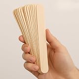 Vanity UK 100 Pcs Wooden Wax Spatulas Professional Disposable 6" view 4