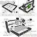 CNC 3018 Pro GRBL Control DIY Mini CNC Machine, 3 Axis PCB Milling Machine, Wood Router Engraver with Offline Controller, with ER11 5mm Extension Rod and 20PCS 3.175MM CNC Router Bits