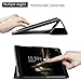 Infiland ASUS ZenPad 3S 10 Case - Ultra Slim Tri-Fold Smart Case Cover for ASUS ZenPad 3S 10 Z500M 9.7-Inch Tablet 2016 Release (with Auto Wake/Sleep), Black