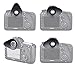 JJC Eyecup Eye Cup Eyepiece Viewfinder for Canon EOS 1DX Mark II / 1DX / 1Ds Mark III / 1D Mark IV III / 5D Mark IV / 5D Mark III / 5DM4 / 5DM3 / 5DS / 5DSR / 7D Mark II / 7D Replaces Canon Eyecup Eg