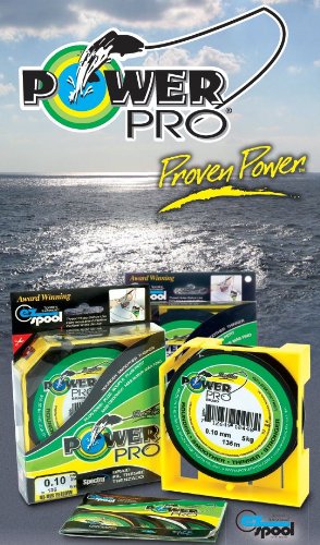 POWER PRO Super Line 275m 0,10mm 5kg, Gelb, geflochtene Angelschnur – Bild 3