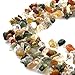 BRCbeads Assorted Mix Stone Chips Beads 7~8mm 34 Inches per Strand for Jewelery Making