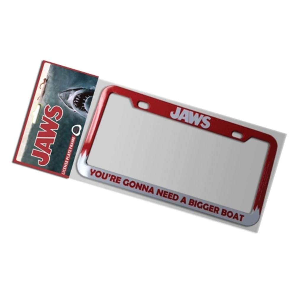 Factory Entertainment Jaws - Gonna Need A Bigger Boat License Plate Frame