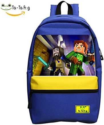 Minecraft Student Backpack Super Bookbag Kids SchoolBag Break