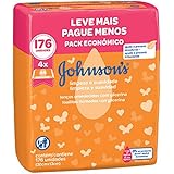 Johnson's lenços umedecidos Limpeza e Suavidade - 4X44 unidades, Johnson's Baby