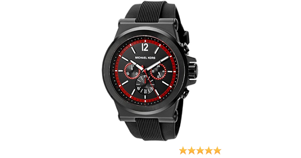 Amazon.com: Michael Kors Dylan Hombre, color negro reloj mk8453 : Ropa,  Zapatos y Joyería