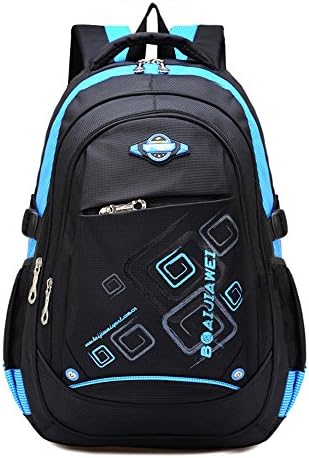 Hyundly Girls Boys Children Students For Middle School Bookbags And Traveling Daypack (Blue)