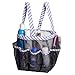 Attmu Mesh Shower Caddy Basket, Shower Tote Bag Hanging Toiletry College Dorm Room Essentials for Girls and Boys