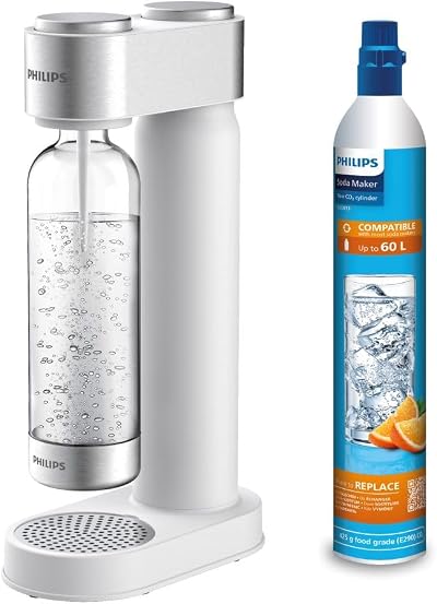 Philips Water Add4902Wh/10 Gozero Sparkling Water Maker White 1 L