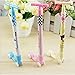 KitMax (TM) Pack of 12 Pcs Cute Cool Novelty Scooter Shape Personalized Promotional Ballpoint Pens Office School Supplies Students Children Gift