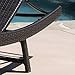 Christopher Knight Home Kauai Chaise Lounge Set, 2-Pcs Set, Brown