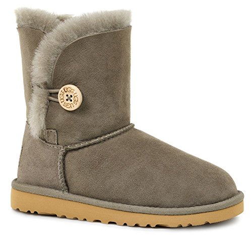 UGG Kids Girl's Bailey Button (Little Kid/Big Kid) Primer Twinface Boot