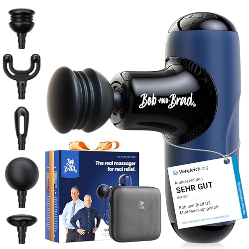BOB AND BRAD Q2 Mini Massagepistole, Tiefengewebe Massage Gun für Rücken