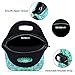 Neoprene Reuable Lunchbox Tote Lunch Bag For Women, Adults, Kids, Girls, and Teen Girls With Bottle Cooler | Rugged Zipper | With Adjustable Strap | For Snacks, Lunch, School, Work, Picnic
