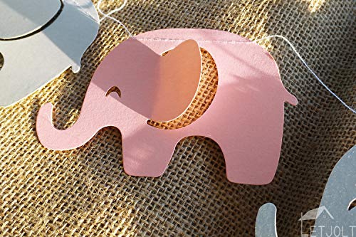 4 Elephant+Garland+Decorations+Supplies+Birthday