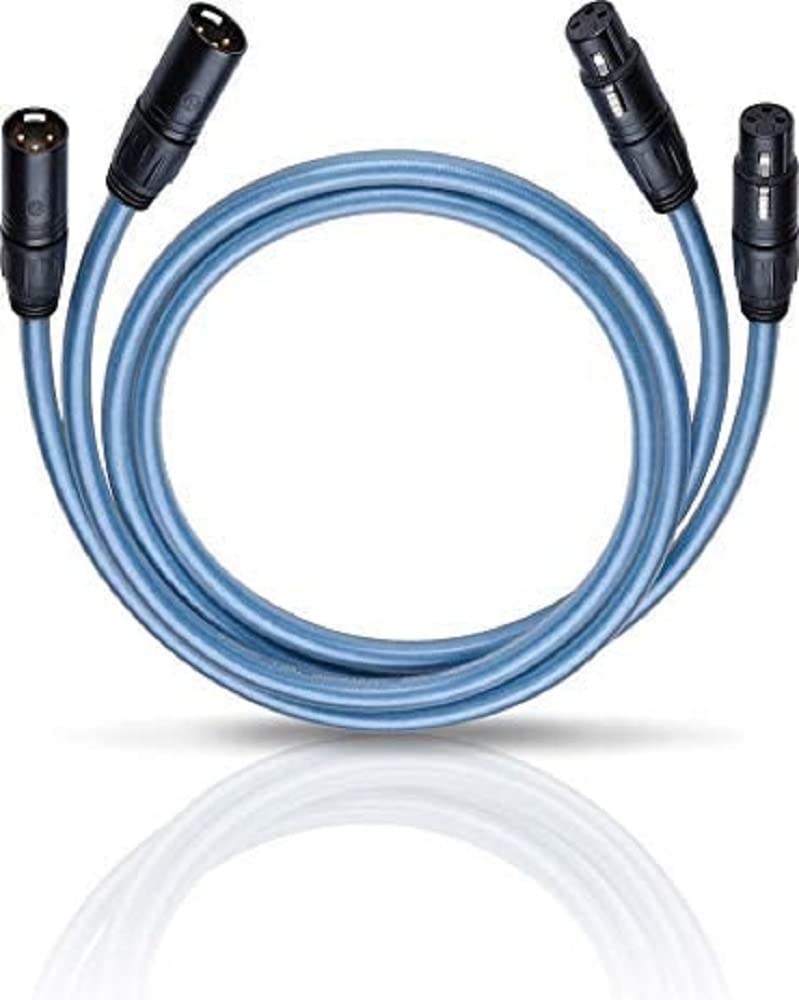 Oehlbach XXL Series 2 x NF Audio Cable with XLR Connectors 0.75 m Blue