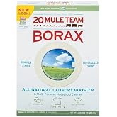 20 Mule Team Borax Natural Laundry Booster &amp; Multi-Purpose Household Cleaner 76 oz (2.15 kg),2pk