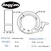 Anyyion Bike Bell Invisible Bicycle Bells Mini Bike Bells Bicycle Handlebar Bell( Big 31.8 mm)