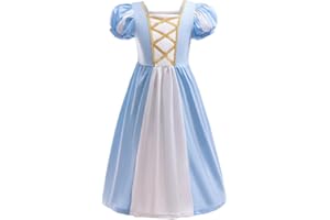 Dressy Daisy Toddler and Little Girls Cotton Princess Dress Up Clothes for Halloween Birthday Party Everyday Outfit Play Wear