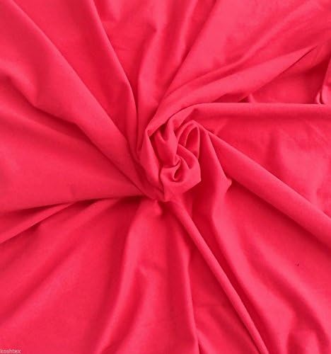 Cotton Spandex Fabric Jersey Knit by the Yard Lilac Rose 10/14 (Good for Leggings)