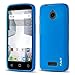 J&D Case Compatible for Alcatel Ideal Case, [Drop Protection] [Slim Cushion] Shock Resistant Protective TPU Slim Case for Alcatel Ideal Bumper Case - [Not for Alcatel Ideal Xcite] - Blue primary