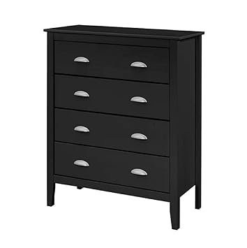 4 Drawer Bedroom Dresser Simple Lightweight And Easy To Assemble