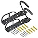 Faswin 2 Pack Bike Rack for Garage, Wall Mount Bicycles Storage System Vertical Bike Hook for Indoor