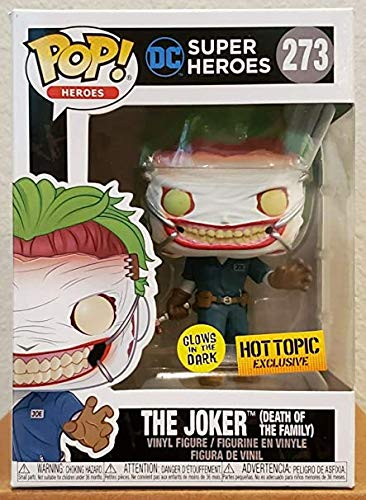Pop! DC Super Heroes 273 The Joker Death of The Family Glows in The Dark Exclusive