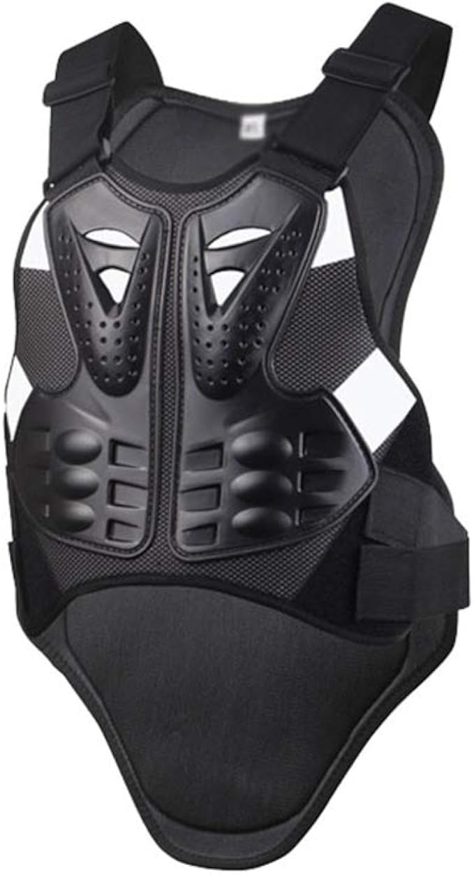 Protection Dorsale Moto - Mousse EVA - PVC/Lycra - Taille M/L - Pour Sports Extrêmes