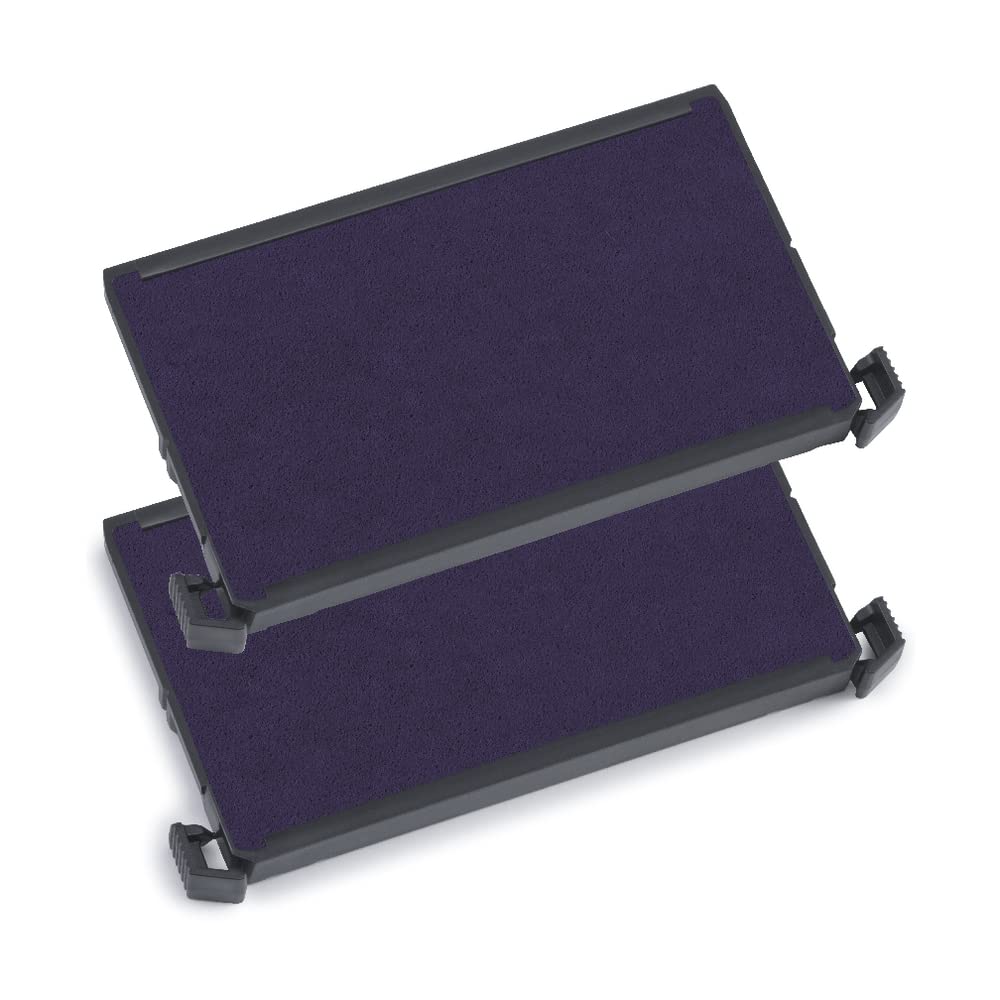 Trodat Replacement Ink Pads 6/4926 - Pack of 2 - Violet Ink - for the Printy 4926, 4726 and 4926 Typo