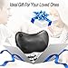 Shiatsu Masssage Pillow Neck Shoulder Back Massager with Heat -Gifts for Men/Women -Deep Tissue Massaging for Muscle Pain Relief for Full Body Neck Shoulders Back Foot -FDA Approved -Relax At Home/Car
